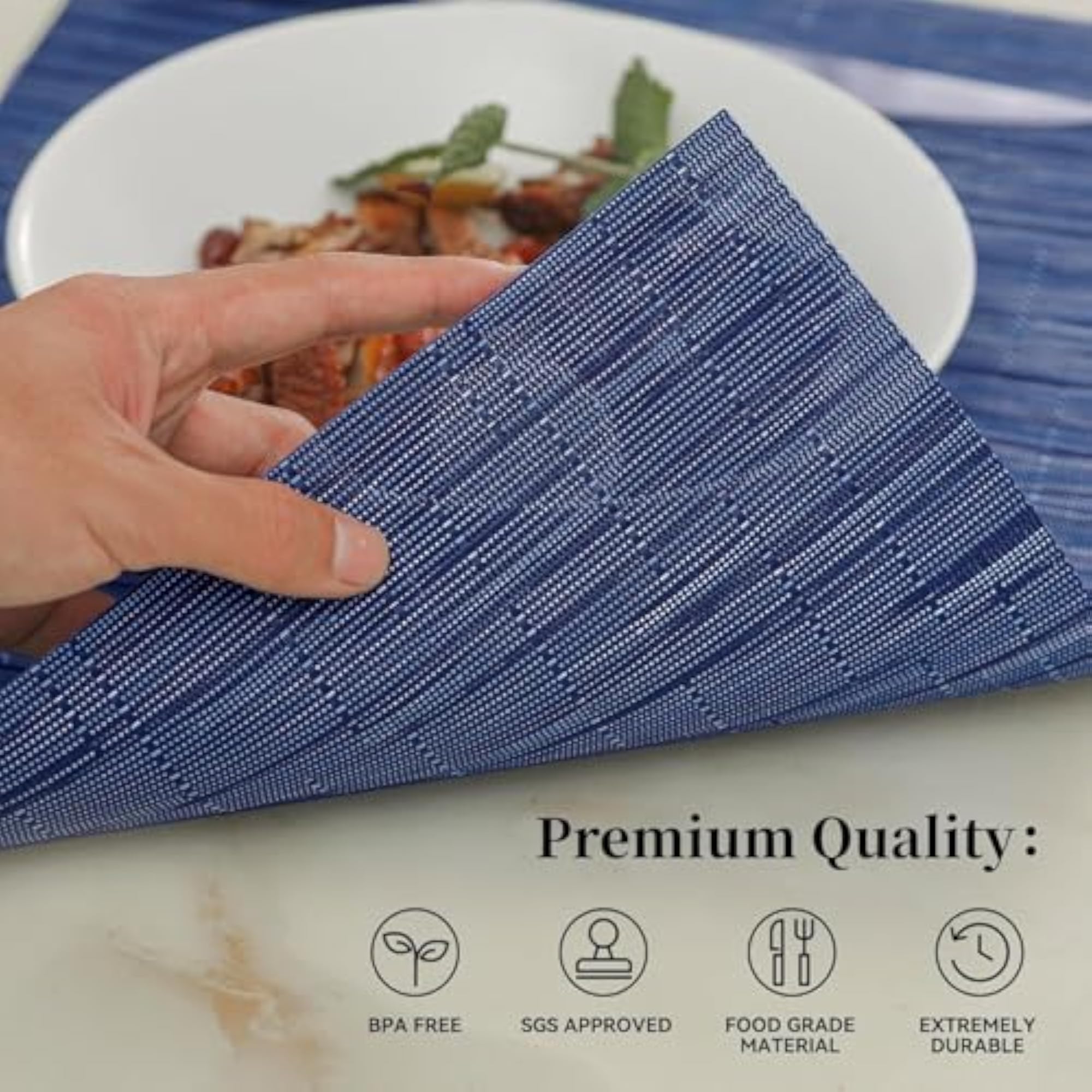 Washable Heat Resistant Kitchen Dining Table Mats